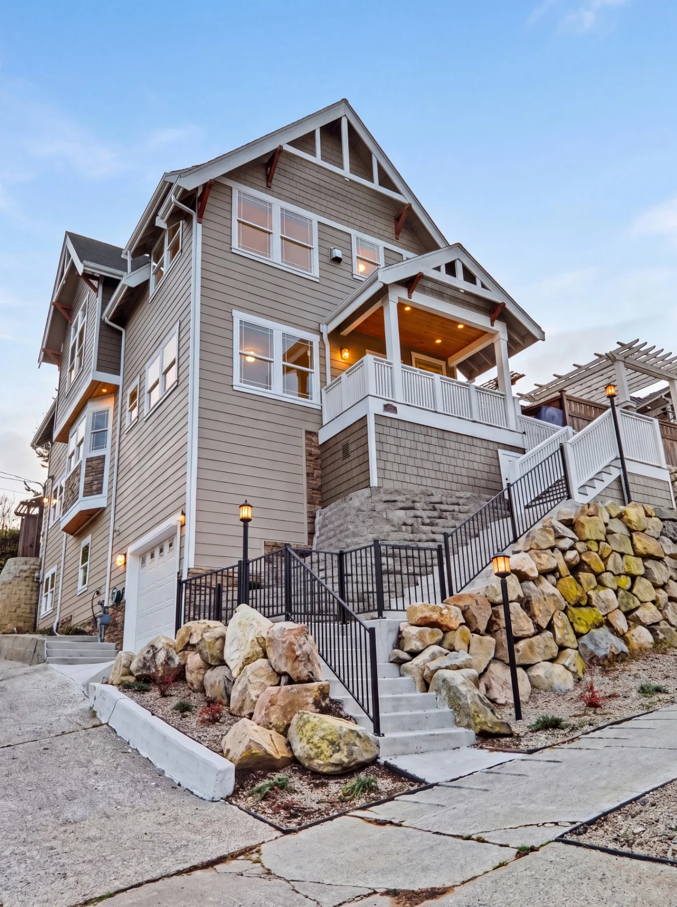 Custom craftsman home built by Premier Building & Construction LLC